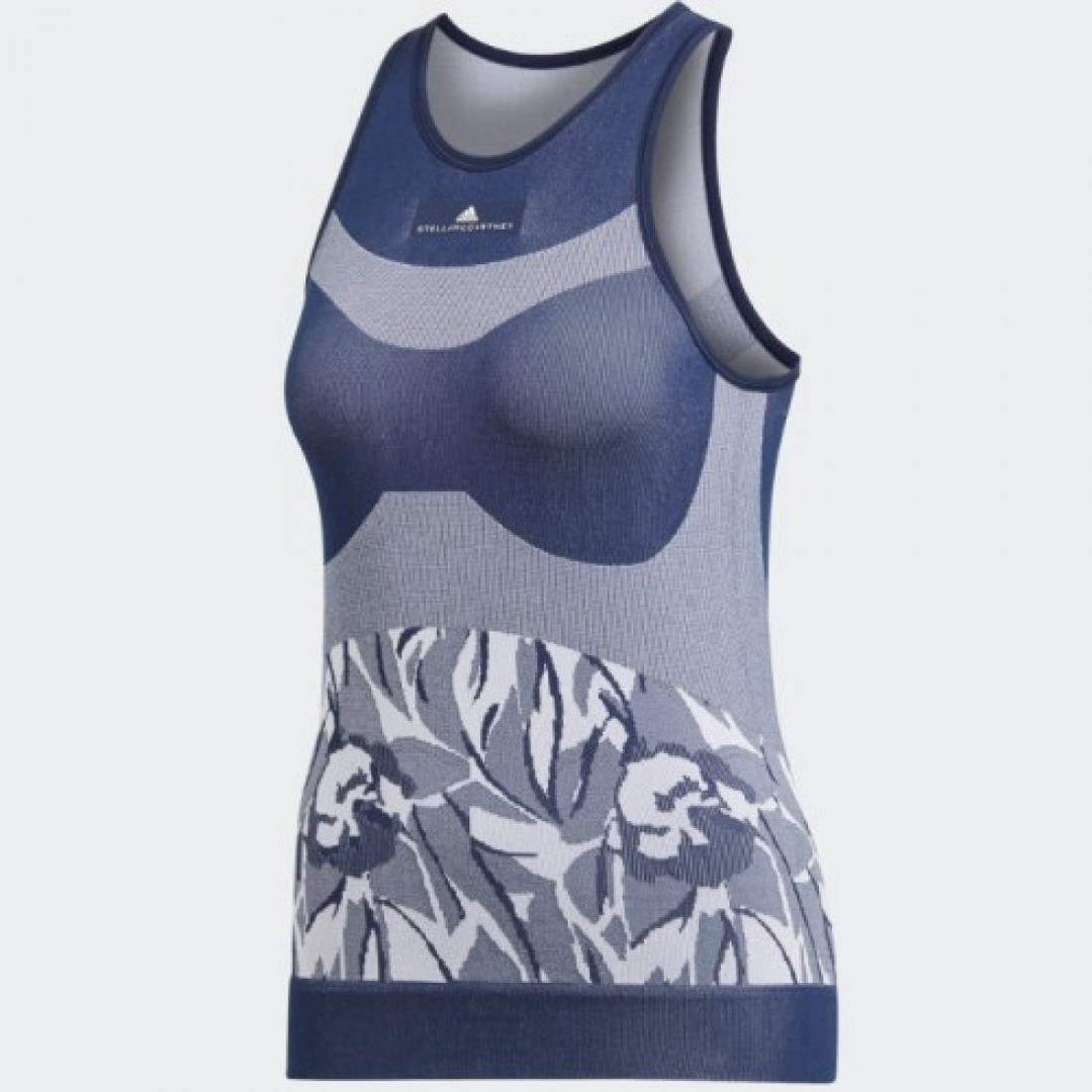 Camiseta Adidas Stella McCartney Seamless Azul Oscuro | Adidas