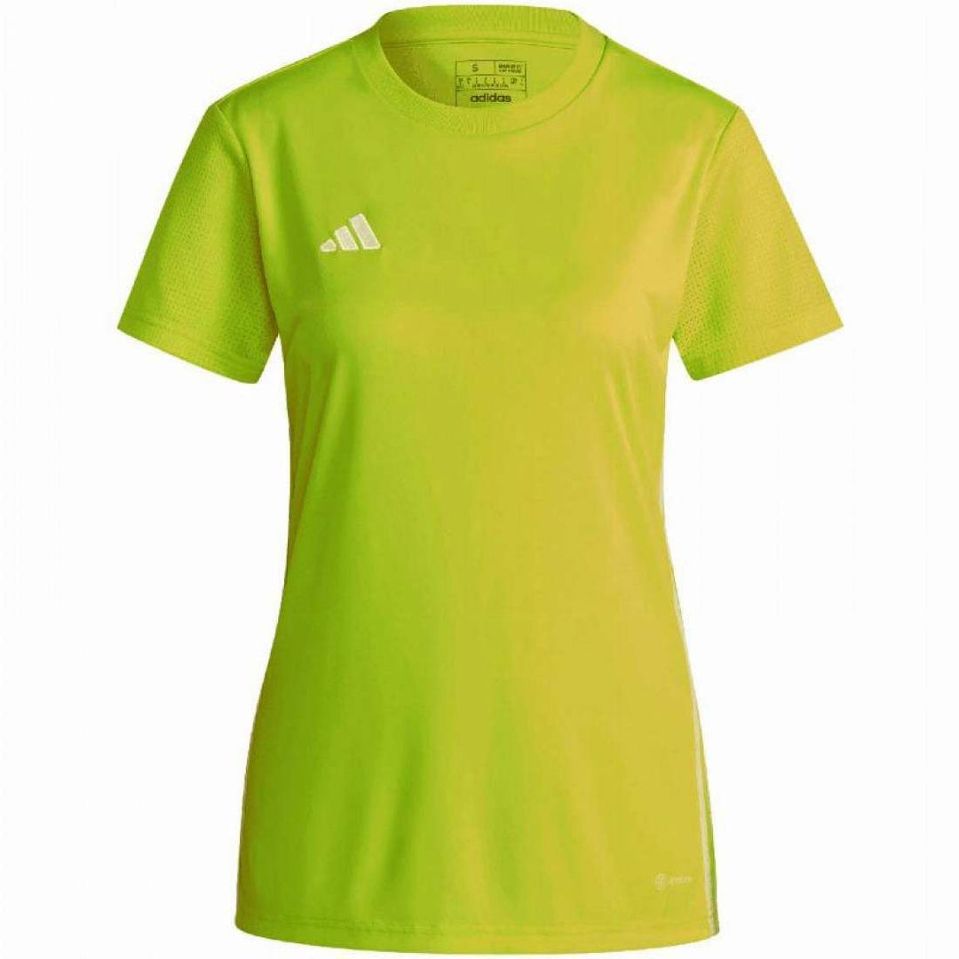 Camiseta Adidas Tabela 23 Amarillo Fluor Mujer