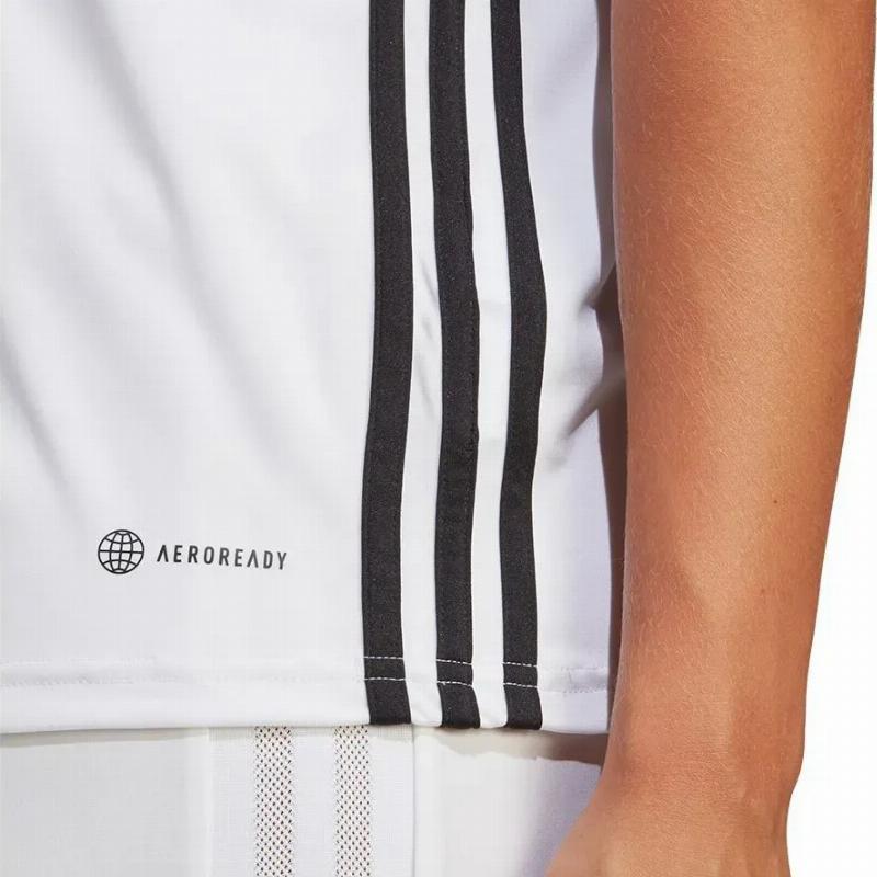 Camiseta Adidas Tabela 23 Blanco Negro Mujer