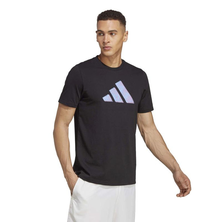T-shirt Adidas Tennis AO Graphic Nero