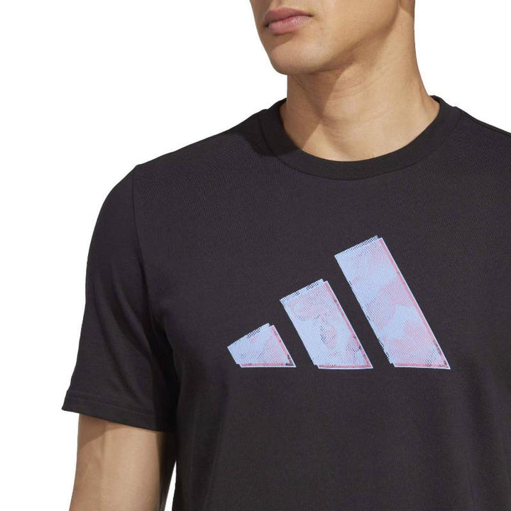 T-shirt Adidas Tennis AO Graphic Nero
