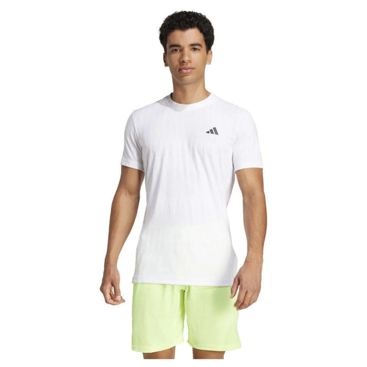 Camiseta Adidas Tennis Freelift Blanco Negro