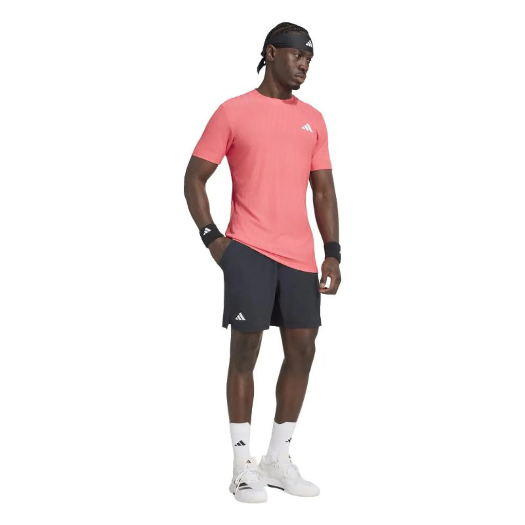 Camiseta Adidas Tennis Freelift Rojo Carmesi