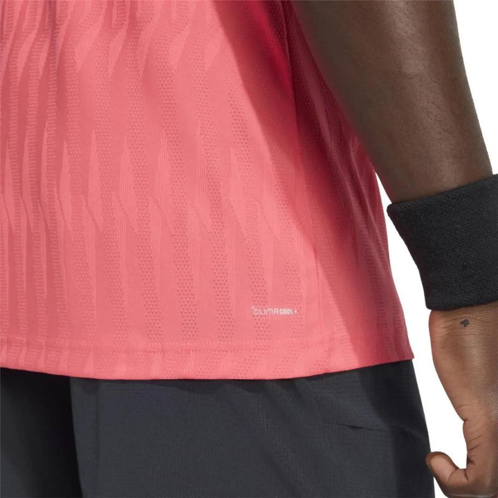 Camiseta Adidas Tennis Freelift Rojo Carmesi