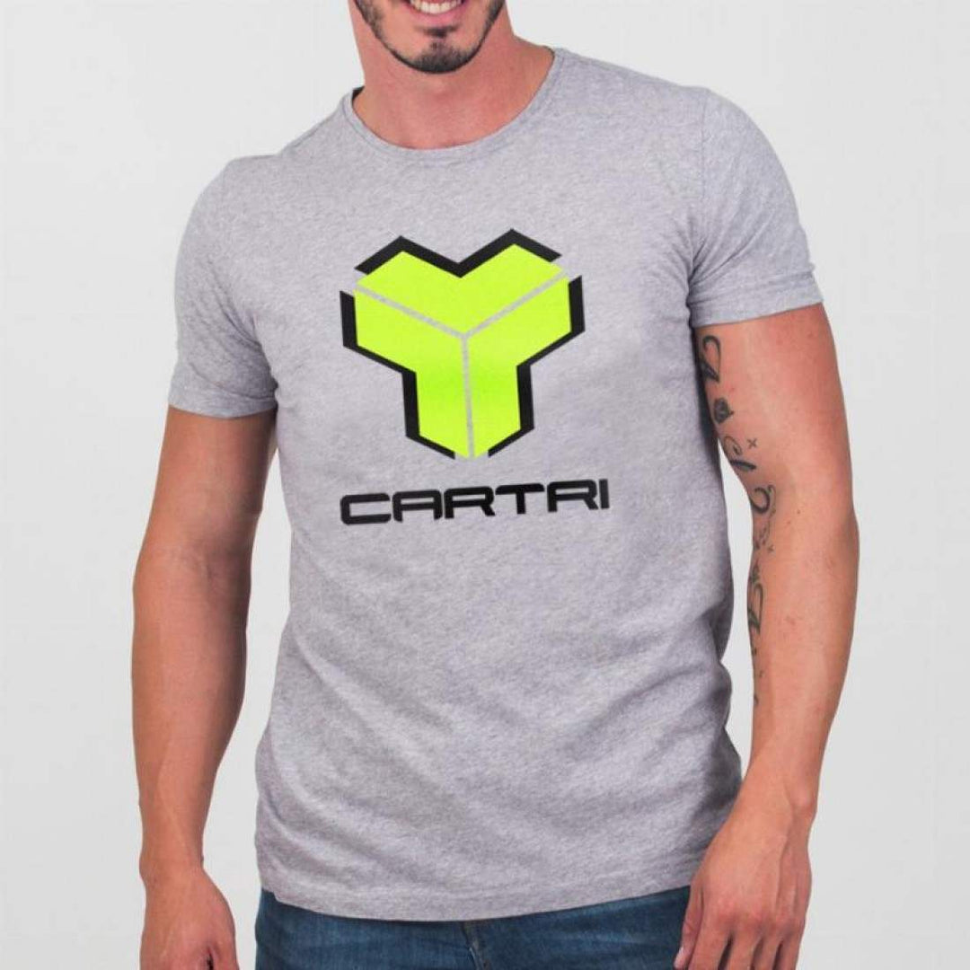 Camiseta Algodon Cartri Coach 1.0 Gris Junior | Cartri
