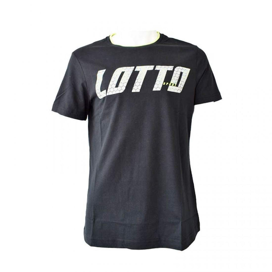 Camiseta Algodon Lotto Logo III Negro | Lotto