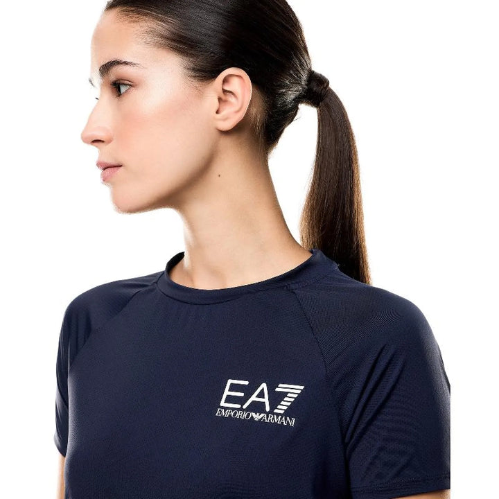 Camiseta Armani EA7 Ventus 7 Azul Marino Mujer