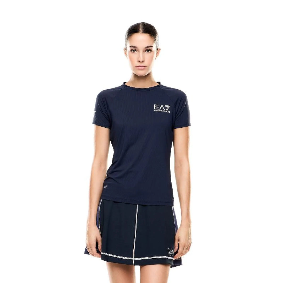 Camiseta Armani EA7 Ventus 7 Azul Marino Mujer