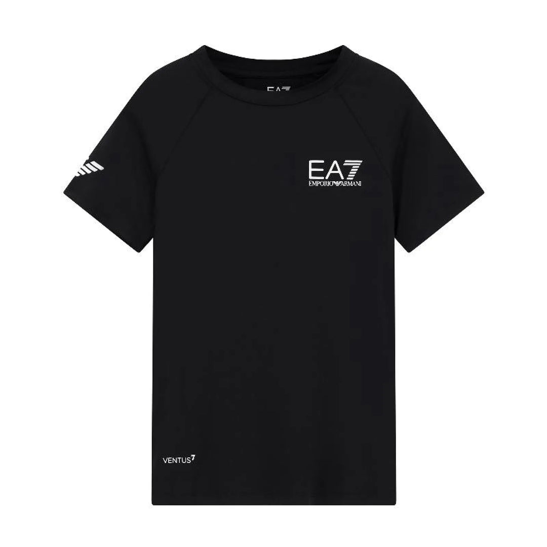 Camiseta Armani EA7 Ventus 7 Negro Mujer
