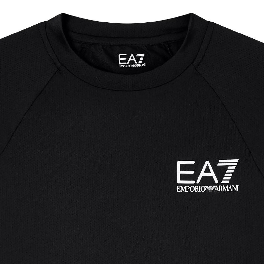 Camiseta Armani EA7 Ventus 7 Negro Mujer