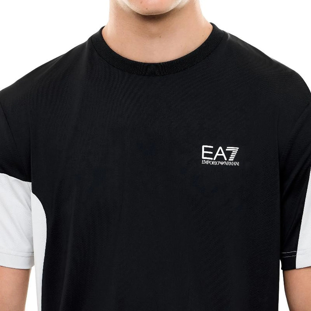 Camiseta Armani EA7 Ventus 7 Regular Negro
