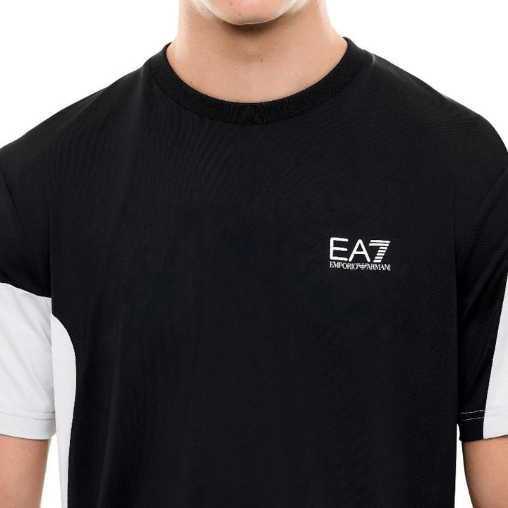 Camiseta Armani EA7 Ventus 7 Regular Negro