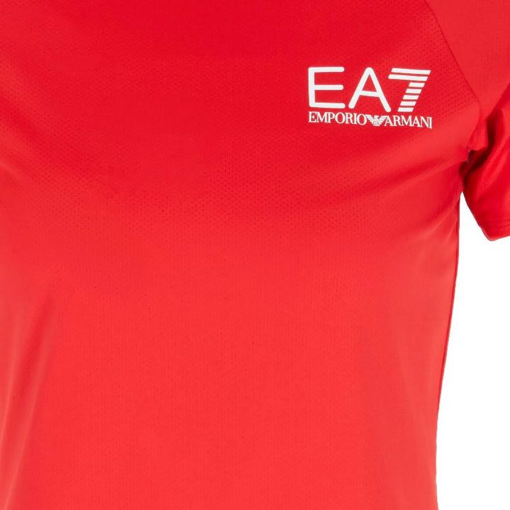 Camiseta Armani EA7 Ventus 7 Rojo Mujer