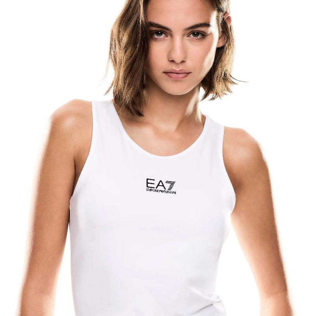 Camiseta Armani EA7 Ventus 7 Tennis Pro Blanco Mujer