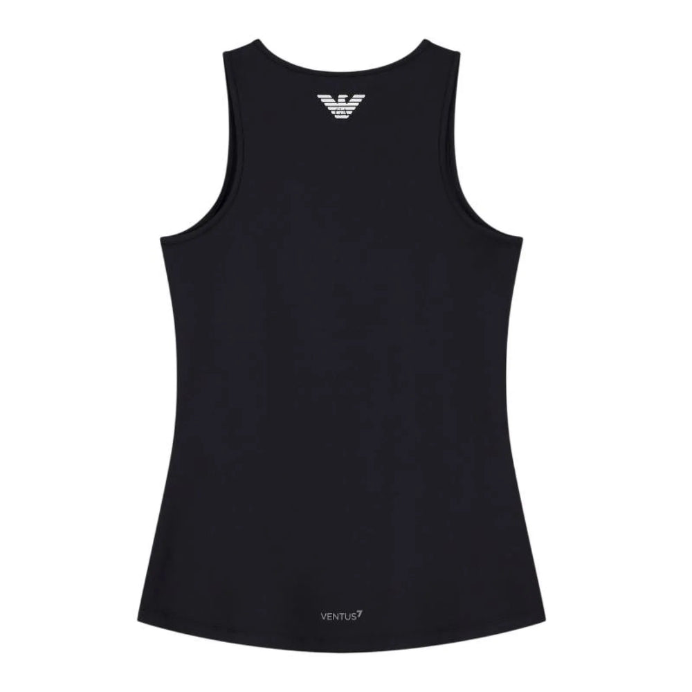 Camiseta Armani EA7 Ventus 7 Tennis Pro Negro Mujer