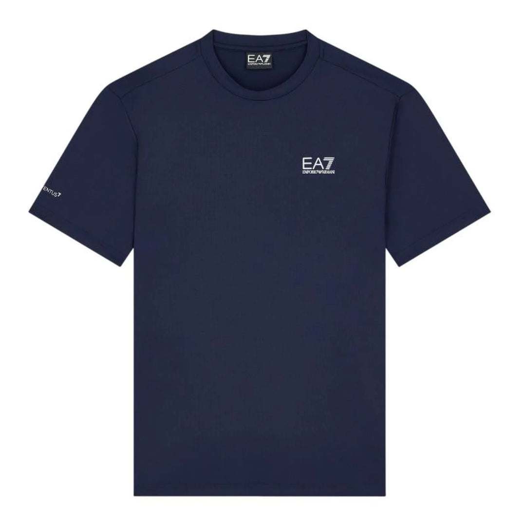 Camiseta Armani EA7 Ventus 7 Tennis Pro Regular Azul Armani