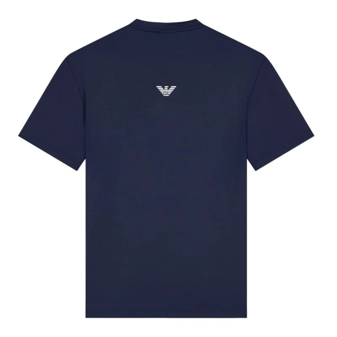 Camiseta Armani EA7 Ventus 7 Tennis Pro Regular Azul Armani