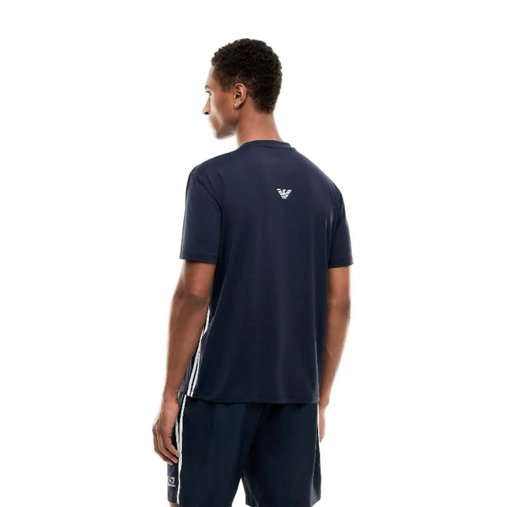 Camiseta Armani EA7 Ventus 7 Tennis Pro Regular Azul Armani