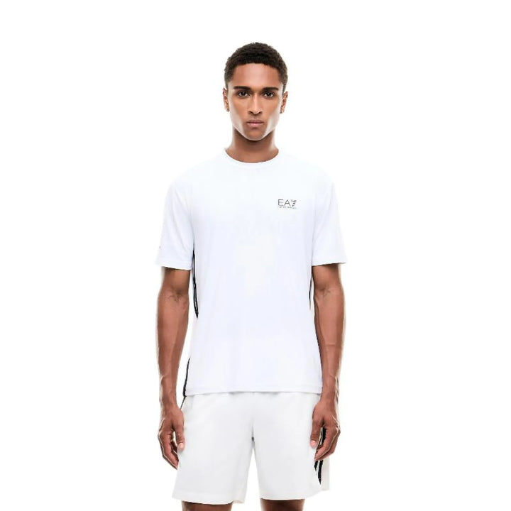 Camiseta Armani EA7 Ventus 7 Tennis Pro Regular Blanco