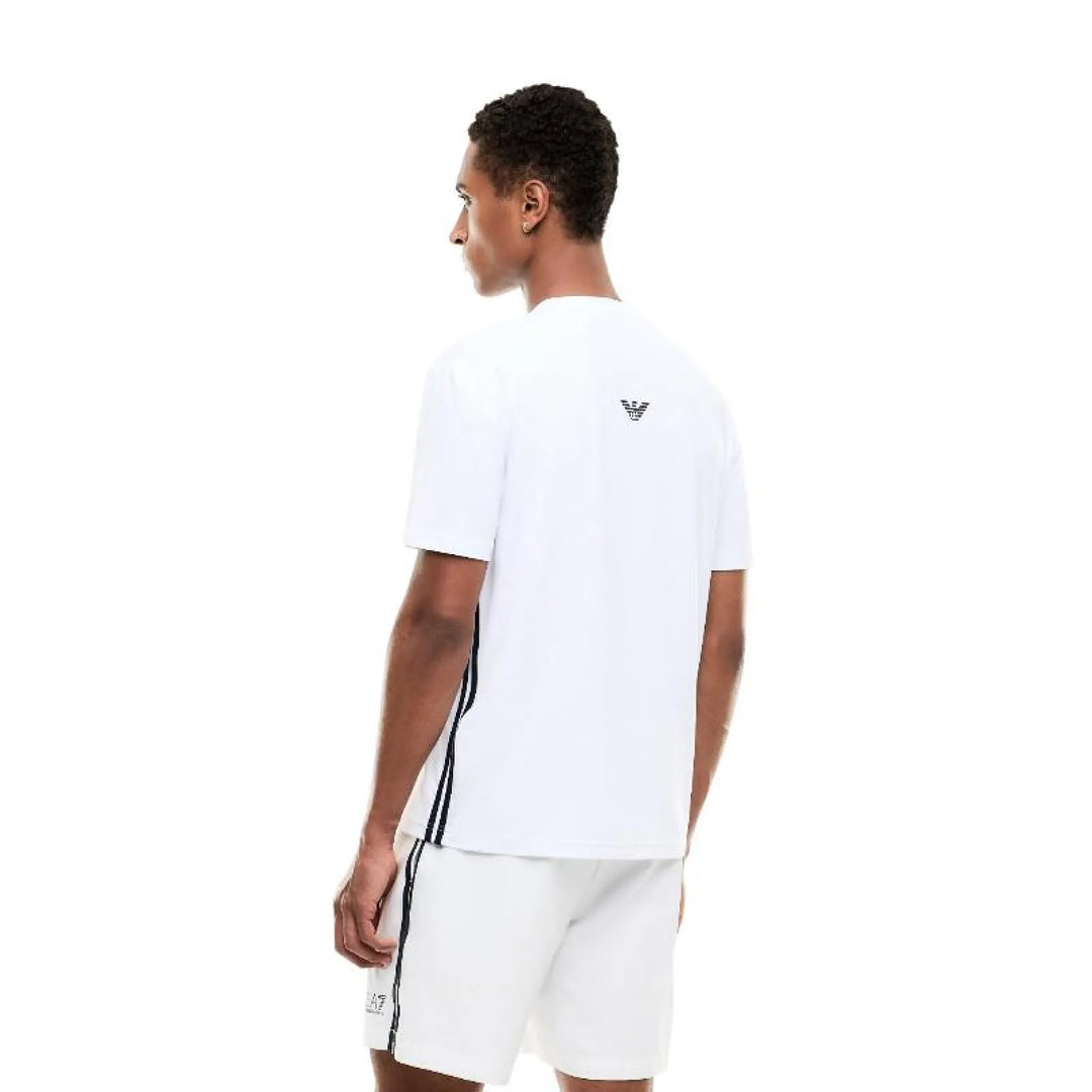 Camiseta Armani EA7 Ventus 7 Tennis Pro Regular Blanco
