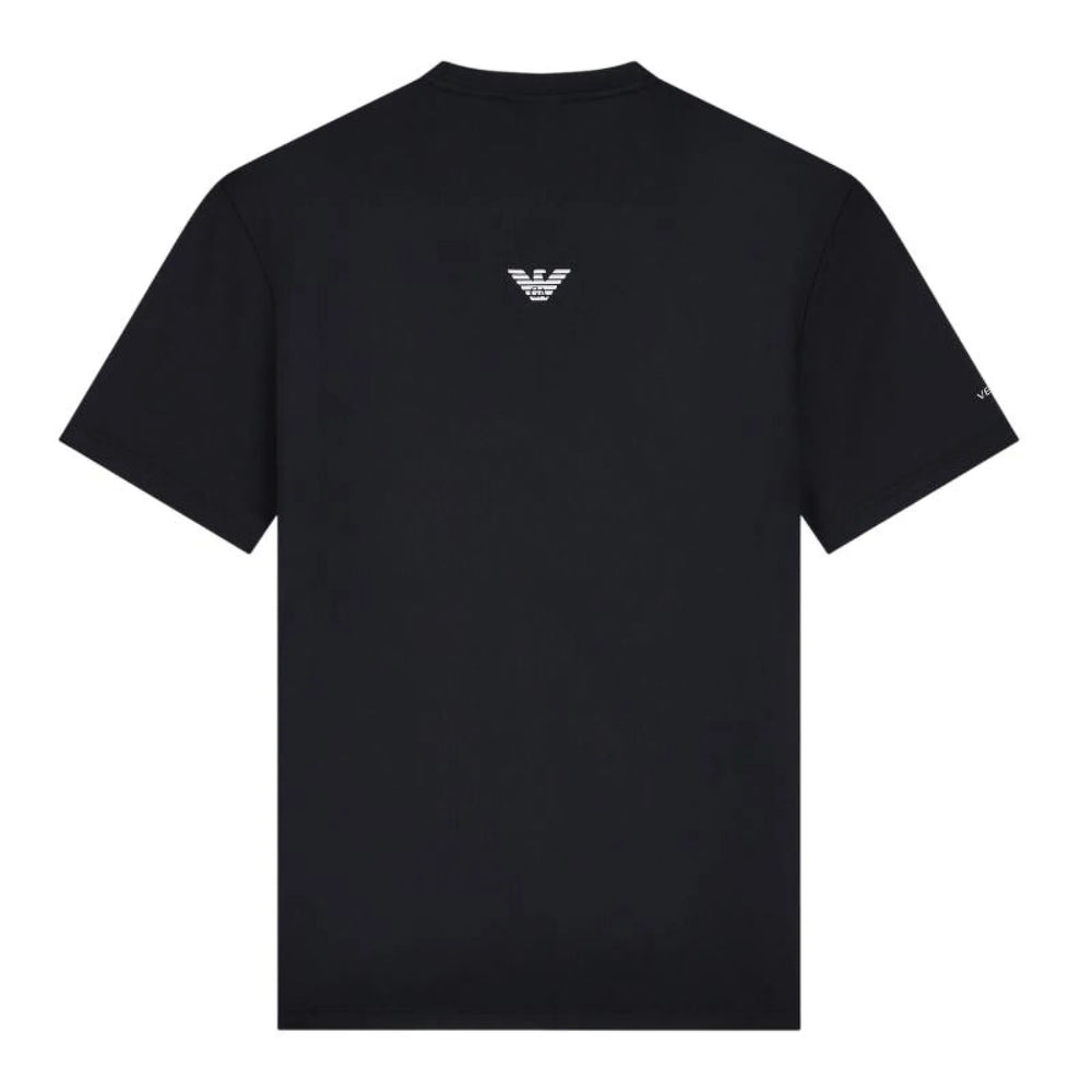 Camiseta Armani EA7 Ventus 7 Tennis Pro Regular Negro