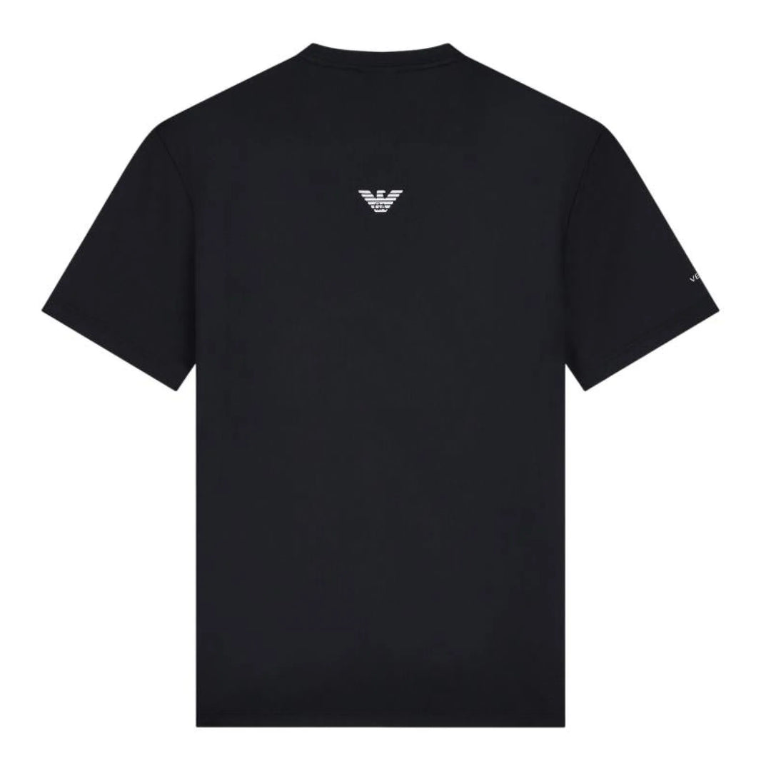 Camiseta Armani EA7 Ventus 7 Tennis Pro Regular Negro