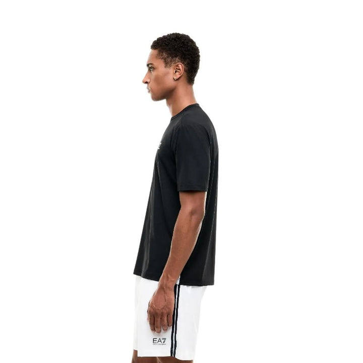 Camiseta Armani EA7 Ventus 7 Tennis Pro Regular Negro