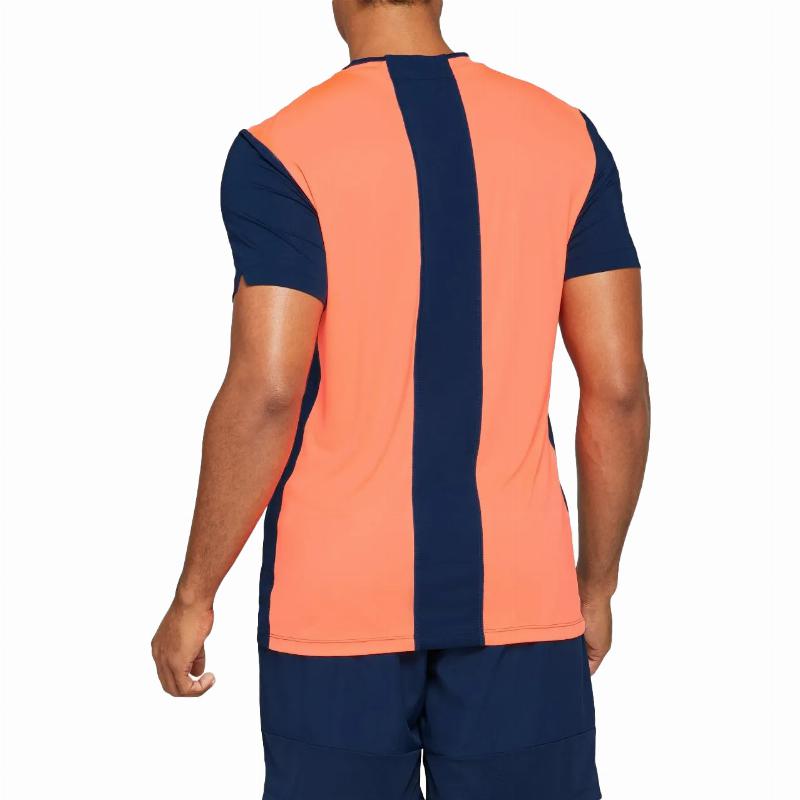 Camiseta Asics Club Coral Peacoat