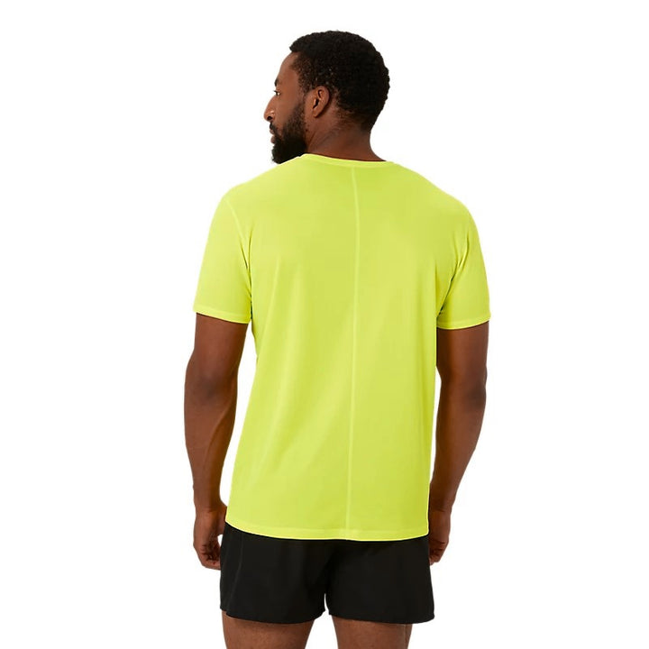 Asics Core Fluor Yellow Performance Black T-Shirt
