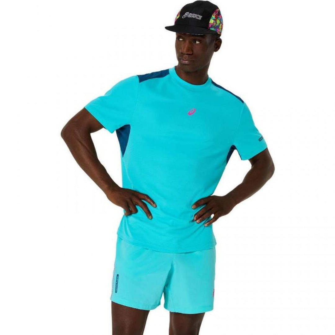 Camiseta Asics Padel Court SS Top Aqua | Asics