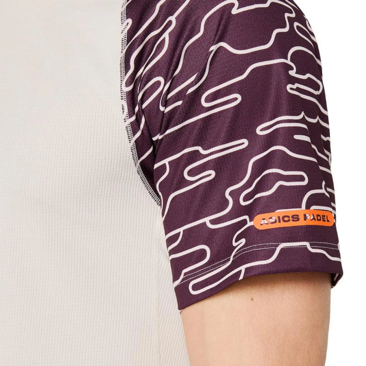 Camiseta Asics Court SS Top Beige