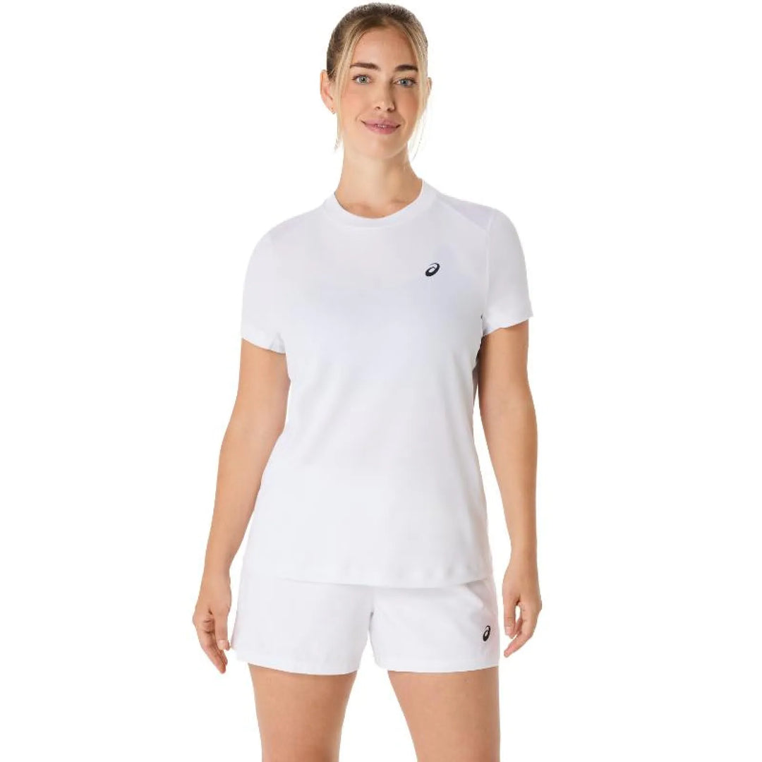 Camiseta Asics Court SS Top Blanco Mujer