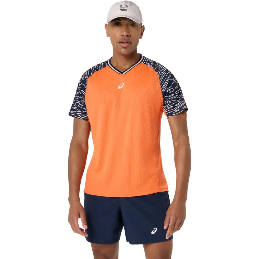 Camiseta Asics Court SS Top Naranja