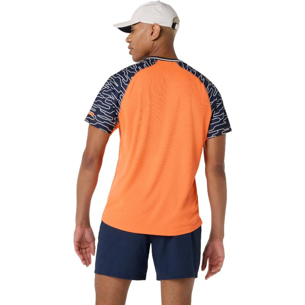 Camiseta Asics Court SS Top Naranja