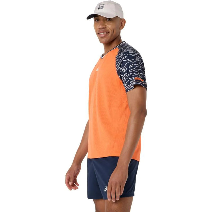Camiseta Asics Court SS Top Naranja