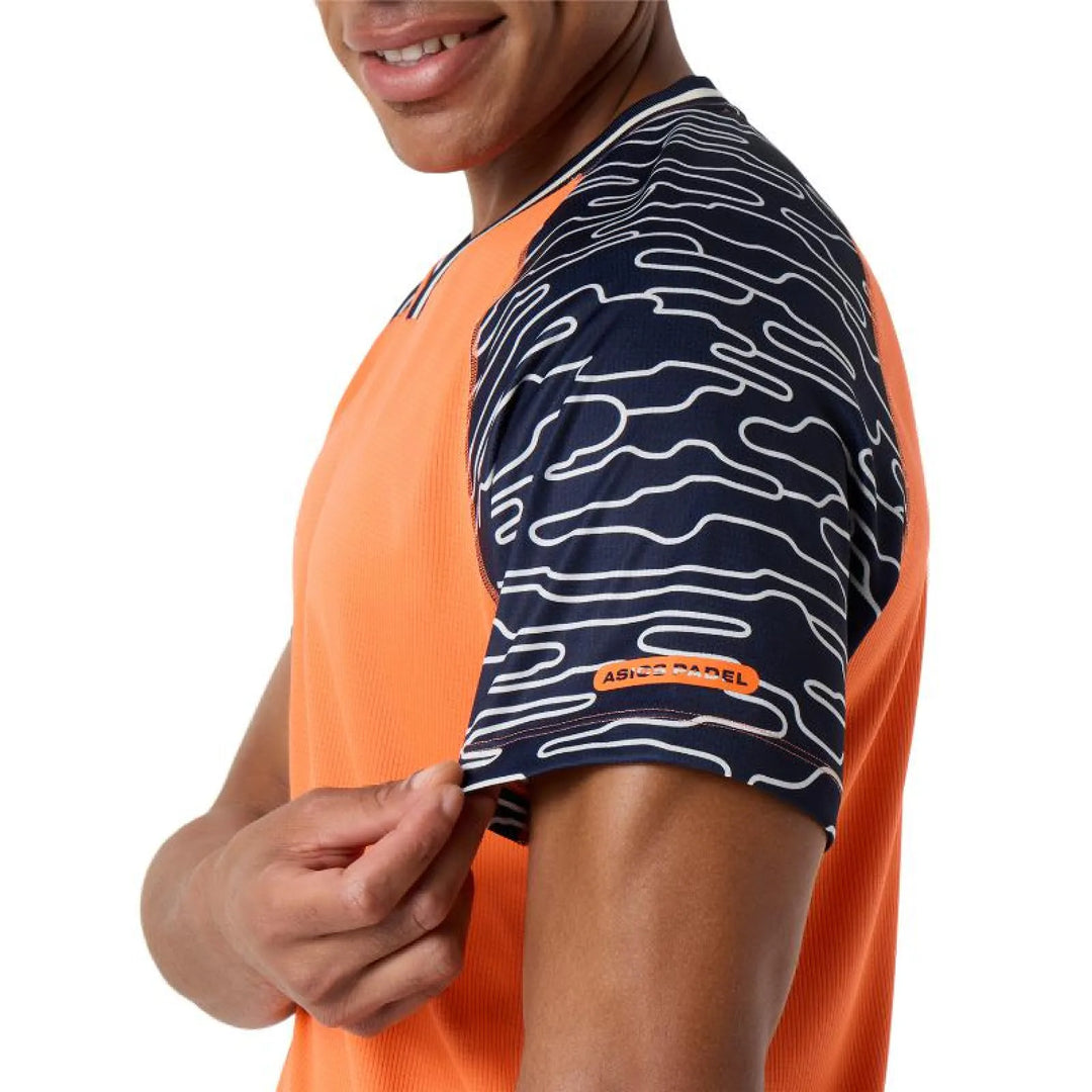 Camiseta Asics Court SS Top Naranja