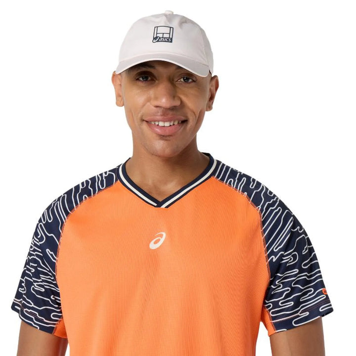 Camiseta Asics Court SS Top Naranja