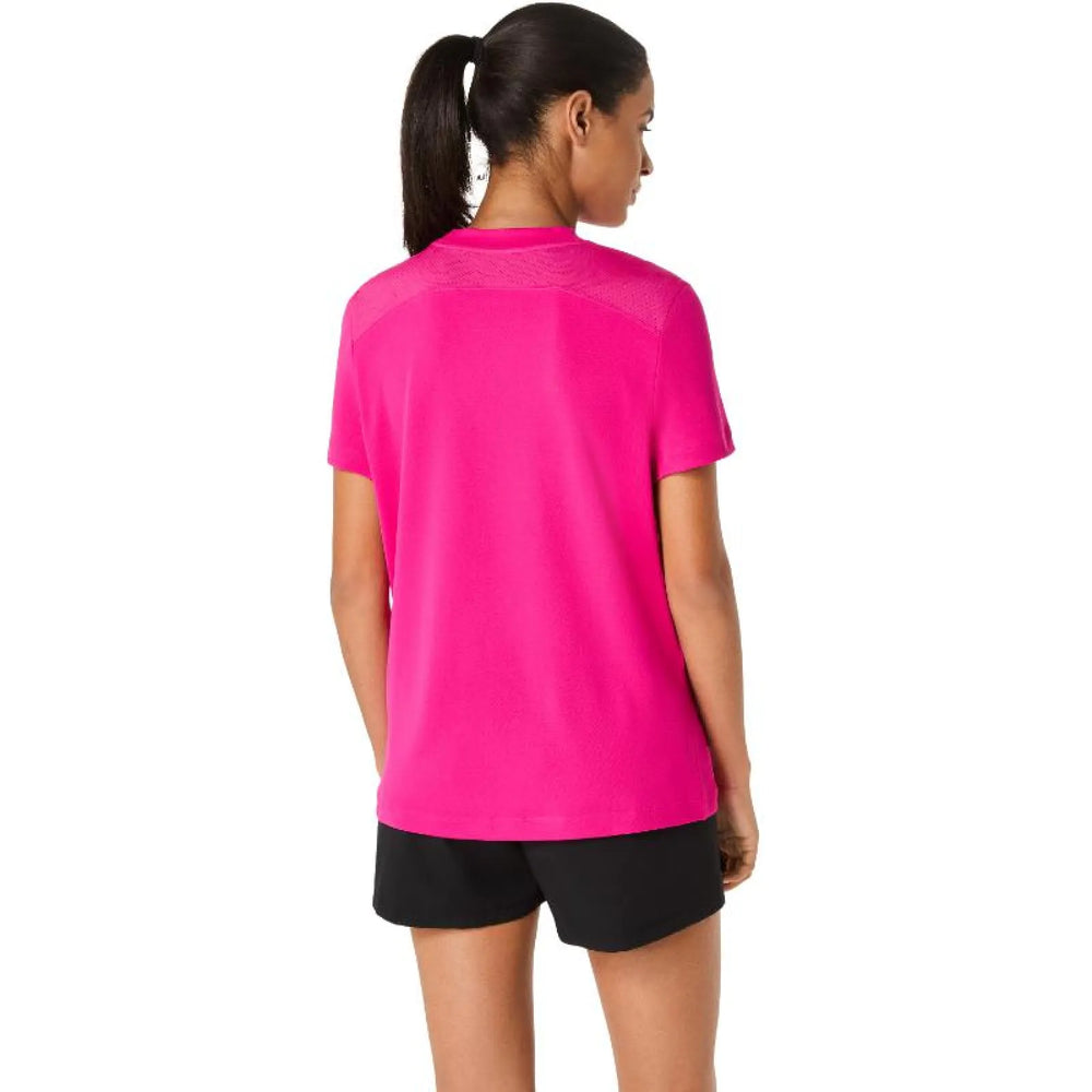 Camiseta Asics Court SS Top Rosa Mujer
