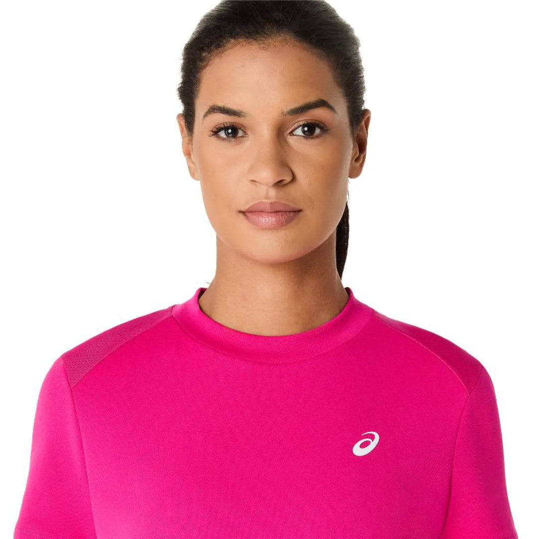 Camiseta Asics Court SS Top Rosa Mujer