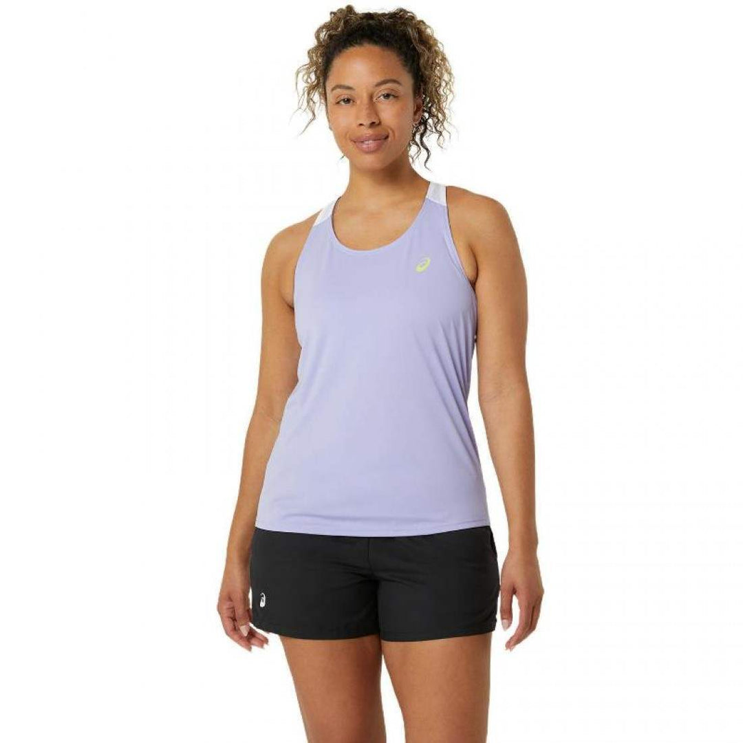 Camiseta Asics Court Vapor Blanco Brillante Mujer | Asics