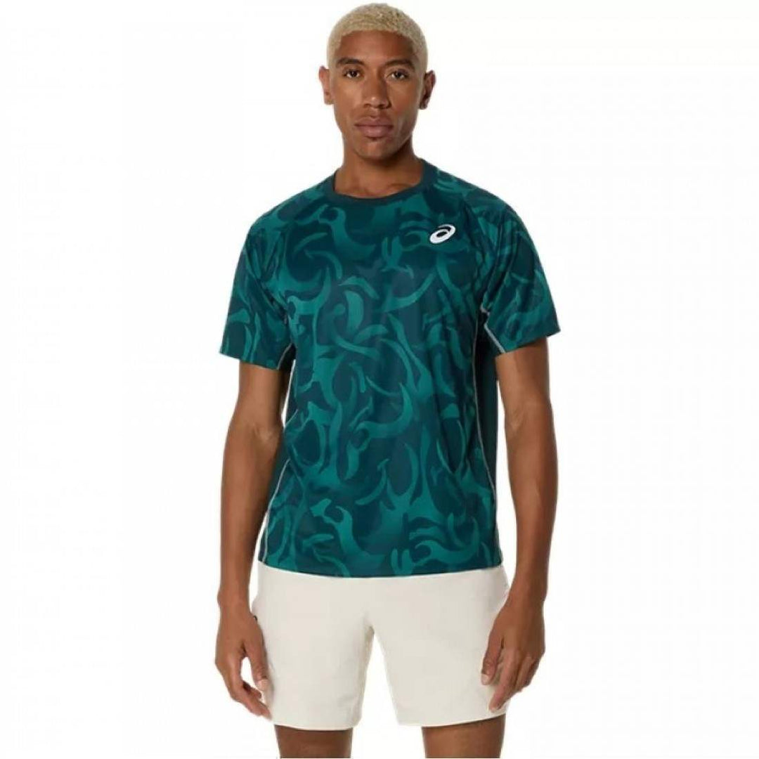 Camiseta Asics Game SS Top Verde Saxon