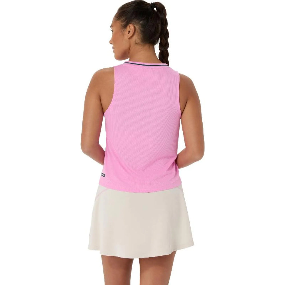 Camiseta Asics Padel Court Rosa Chicle Mujer