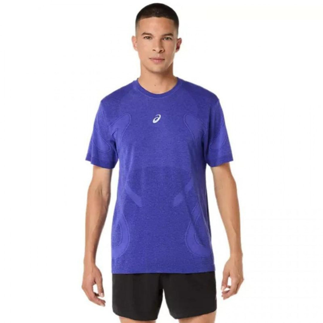 Camiseta Asics Road Seamless SS Top Purpura