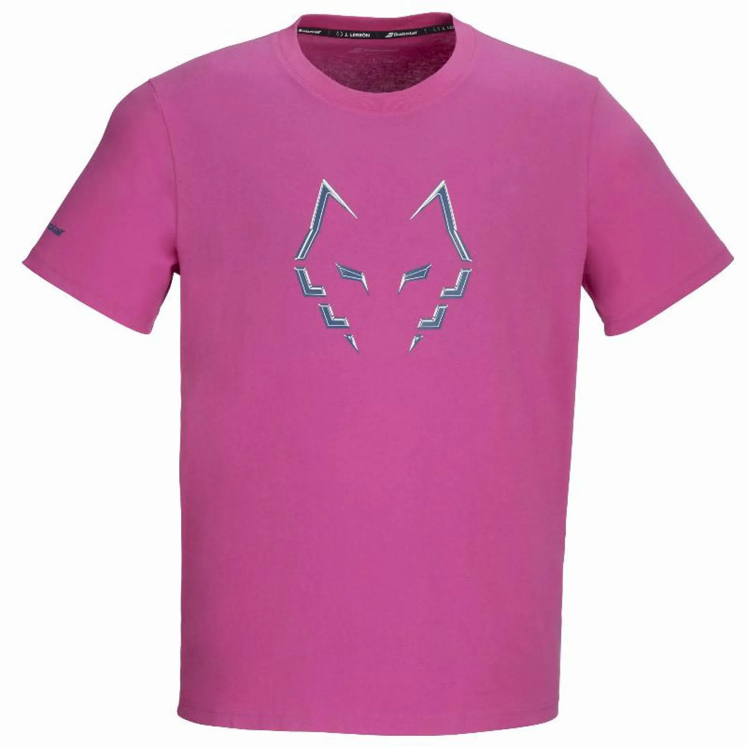 Camiseta Babolat Juan Lebron Algodon Frambuesa