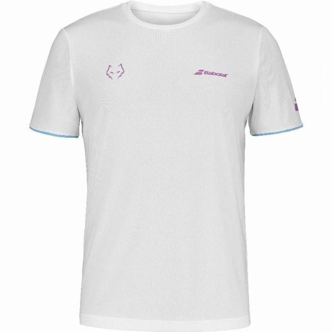 Camiseta Babolat Juan Lebron Blanco Rosa | Babolat