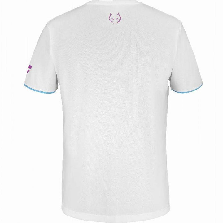Maglietta Babolat Juan Lebron Bianco Rosa