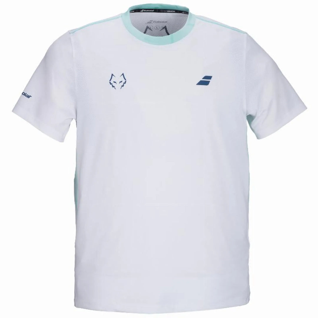 Camiseta Babolat Juan Lebron Crew Neck Tee Blanco
