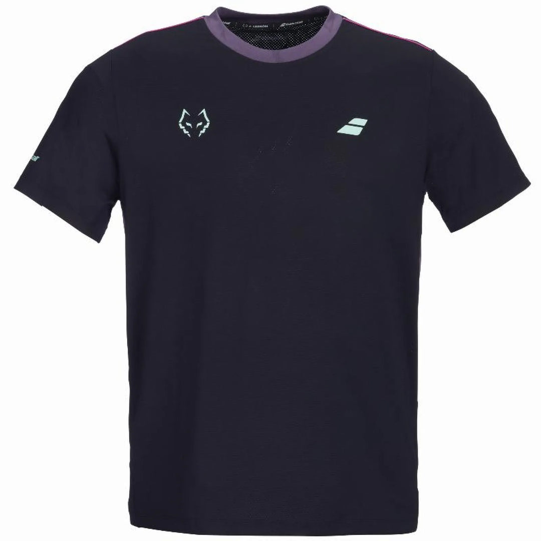 Camiseta Babolat Juan Lebron Crew Neck Tee Negro