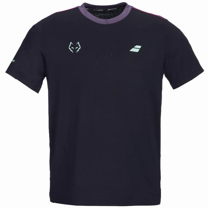 Camiseta Babolat Juan Lebron Crew Neck Tee Negro