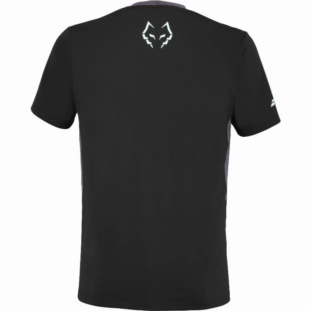 Camiseta Babolat Juan Lebron Crew Neck Tee Negro